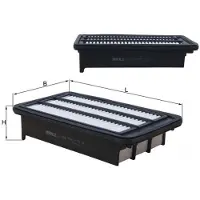 MAHLE ORIGINAL Luchtfilter LX 5806