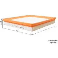 Knecht LX 1264/S Luchtfilter