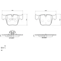 Brembo P 50 177 Remblokken