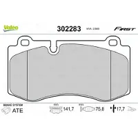 Valeo 302283 Remblokken