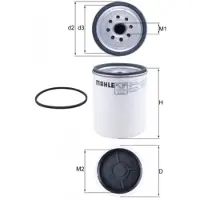 MAHLE ORIGINAL Brandstoffilter KC 384D
