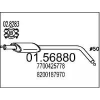 MTS Middendemper 01.56880