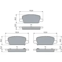 Bosch Remblokset 0 986 460 086