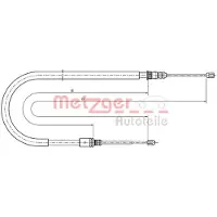 METZGER 10.6791 Handremkabel