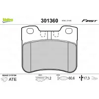 Valeo 301360 Remblokken