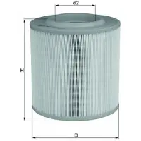 Knecht LX 3143 Luchtfilter