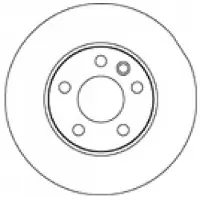 MAPCO 15839 Remschijf