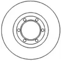 MAPCO 45544 Remschijf
