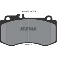 Textar 2497601 Remblokken