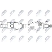 NTY NPW-WW-210 Aandrijfas
