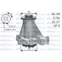 DOLZ M176 Waterpomp