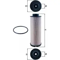 MAHLE ORIGINAL KX 73/1D Brandstoffilter