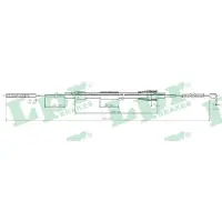 LPR C0962B Handremkabel