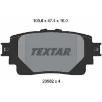 Textar 2058201 Remblokken
