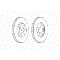 FERODO FCR379A Remschijf