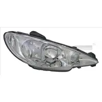 TYC Koplamp rechts 20-14363-05-2 TYC voor o.a. PEUGEOT