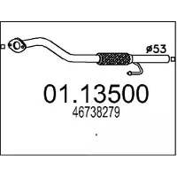 MTS 01.13500 Voorpijp
