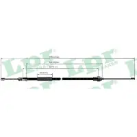 LPR C0612B Handremkabel