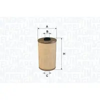 MAGNETI MARELLI 153071762478 Brandstoffilter