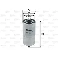 Valeo 587724 Brandstoffilter