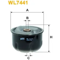 WIX FILTERS Oliefilter WL7441