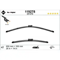 SWF Ruitenwisser 119278 SWF voor o.a. CHEVROLET, FIAT, HYUNDAI, KIA, NISSAN, OPEL