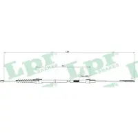 LPR C0951B Handremkabel