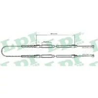 LPR Kabel, parkeerrem C0174B
