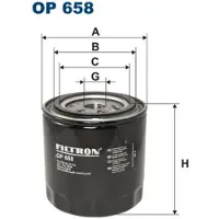 FILTRON OP 658 Oliefilter
