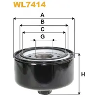 WIX FILTERS WL7414 Oliefilter
