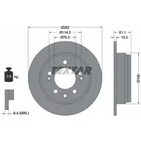 Textar 92161703 Remschijf