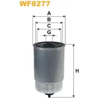 WIX FILTERS WF8277 Brandstoffilter