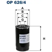 FILTRON OP 626/4 Oliefilter