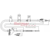 METZGER 17.6020 Handremkabel