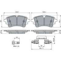 Bosch Remblokset 0 986 460 174