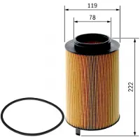 Bosch Oliefilter F 026 407 330