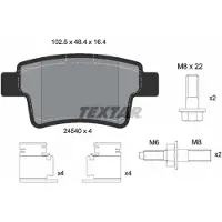 Textar 2454001 Remblokken