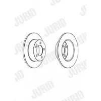 JURID 562940JC Remschijf