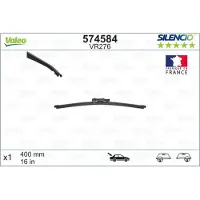 Valeo Ruitenwisser 574584 Valeo voor o.a. FIAT, MERCEDES-BENZ, OPEL, PORSCHE