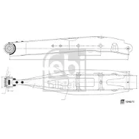 FEBI BILSTEIN 194671 Draagarm
