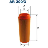 FILTRON Luchtfilter AR200/3