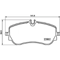 Brembo P 85 172 Remblokken