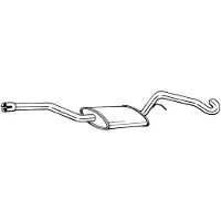 Bosal 284-813 Uitlaat middendemper