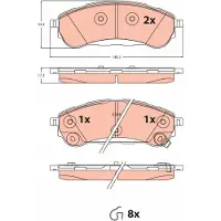 TRW Remblokset GDB2529