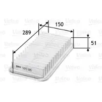 Valeo 585185 Luchtfilter
