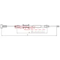 METZGER 10.4745 Handremkabel