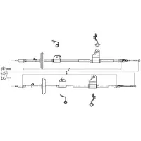 METZGER 11.5778 Handremkabel