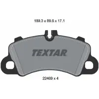 Textar 2246901 Remblokken