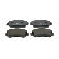 FERODO Remblokset FDB351B, voor