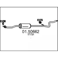 MTS Middendemper 01.50662